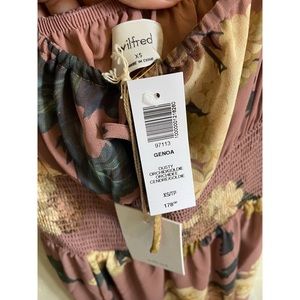 Aritzia Wilfred Genoa MIDI Dress XS